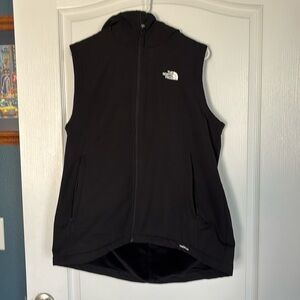 XL North Face hooded vest